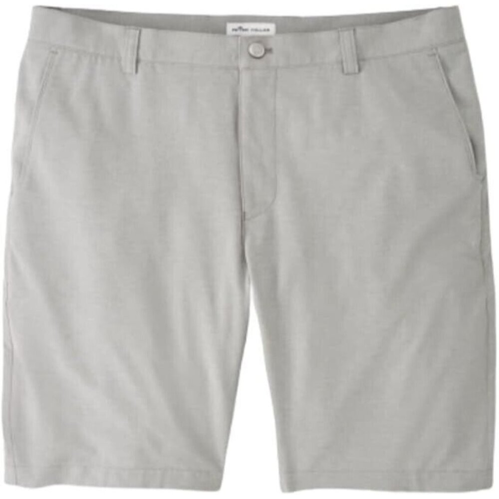Peter Millar Shackleford Performance Hybrid Golf Short British Grey ( 40 )